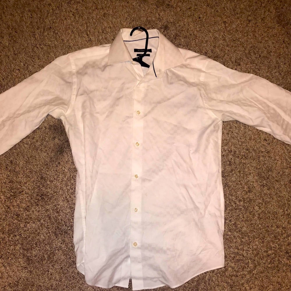 Bugatchi Checkered Dress Shirt